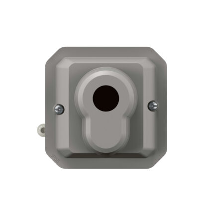 LEGRAND Plexo sleutelschak 2 standen voor Europese cilinder grijs 069706L