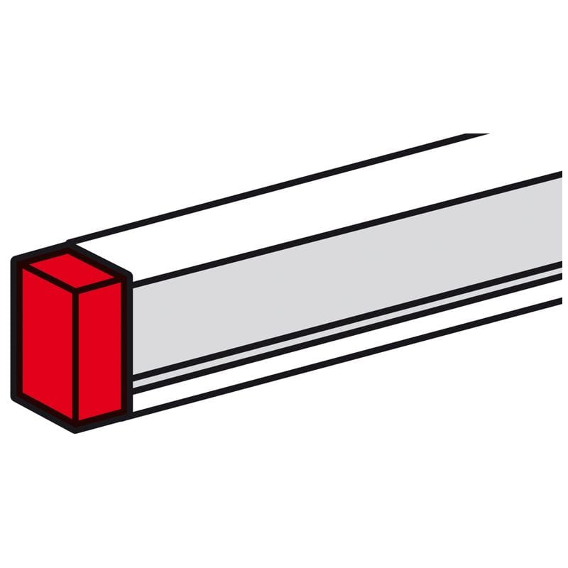 LEGRAND Einddeksel 50x130mm DLP zwart klik in 075757