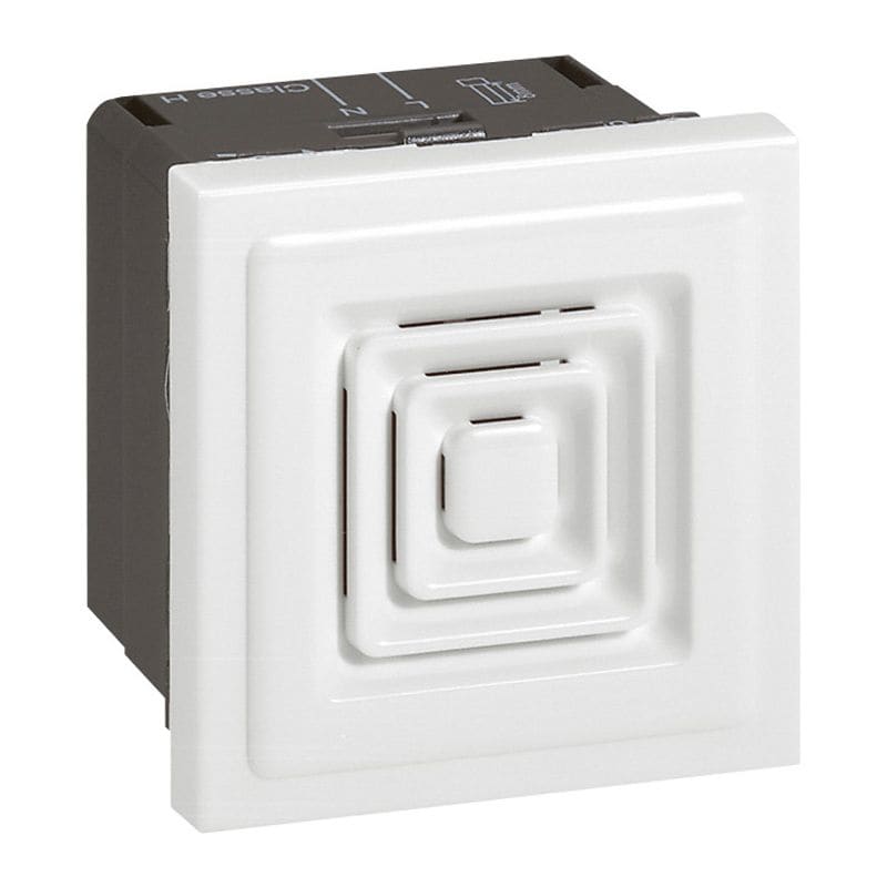LEGRAND Mosaic zoemer 8V - 2 modules - wit 076640