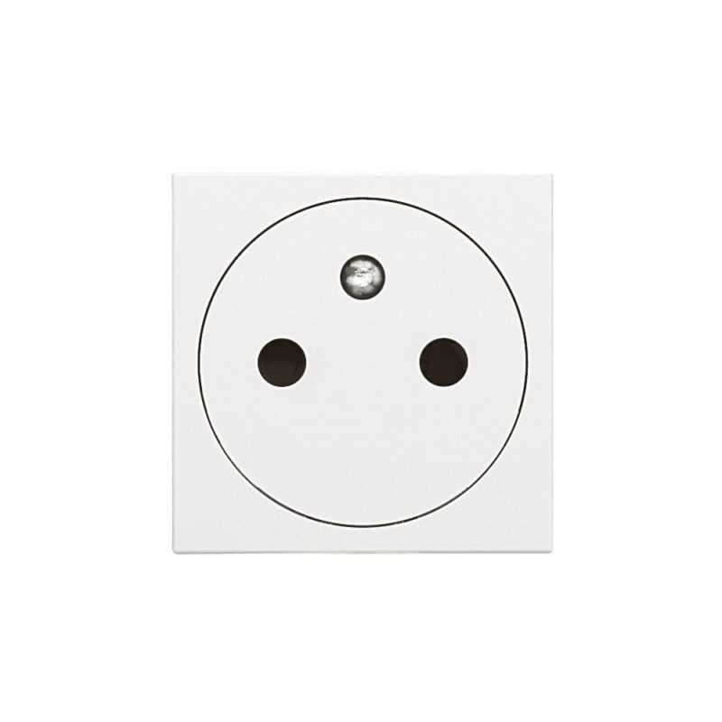 LEGRAND Mosaic contactdoos 2P+T affl. 2 mod wit 077111L