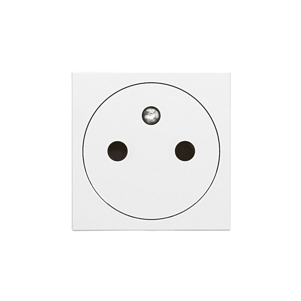 LEGRAND Mosaic contactdoos 2P+T affl. 2 mod wit 077111L