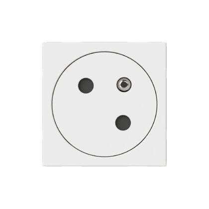 LEGRAND Mosaic Link contactdoos 2P+A -vlak- contactdoos op 45°-2 modules wit antimicrobi 077158L