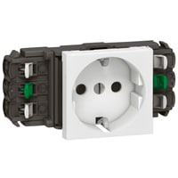 LEGRAND Mosaic ctdoos DLP 2P+A Schuko 077401