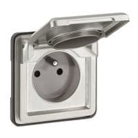 LEGRAND Soliroc contactdoos 2P+A 10/16A - 250V - IP55 - IK10 077831
