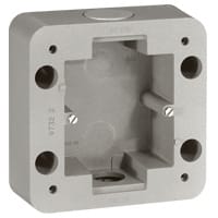 LEGRAND Soliroc opbouwdoos 1 mechanisme IP55 - IK10 077890