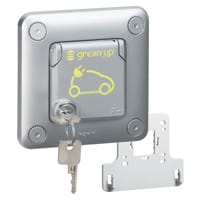 LEGRAND Inbouwcontactdoos EV 3.2kVA mode2-IP55-IK10-vergrendelkap 077898