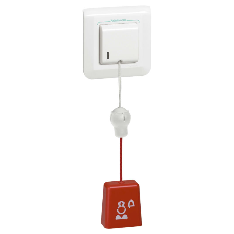 LEGRAND Trekoproepknop uitwerpbaar IP55 Mosaic- 2 mod - volledig 078248L