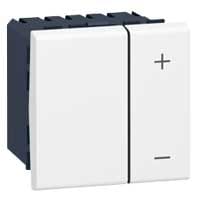 LEGRAND Mosaic dimmer 0/1-10V - 2 modules - wit 078404