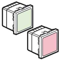 LEGRAND Mosaic signalisatieverlichting LED - 2 modules - groen/rood 078524