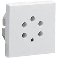 LEGRAND Mosaic contactdoos Belgacom 4 contacten - 2 modules - wit 078739