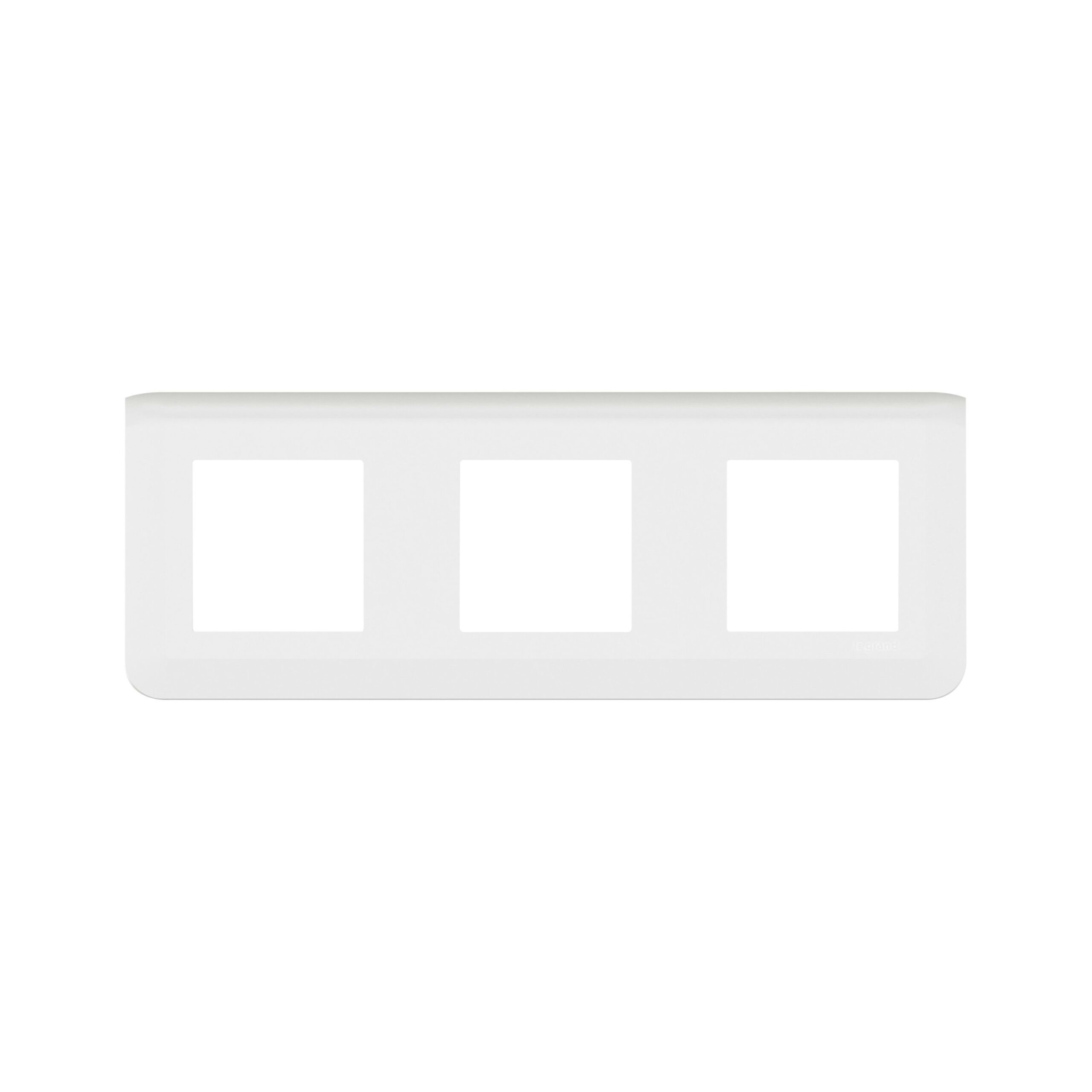 LEGRAND Mosaic afdekplaat 3x2 modules wit centerafstand 71mm verticaal 078823L