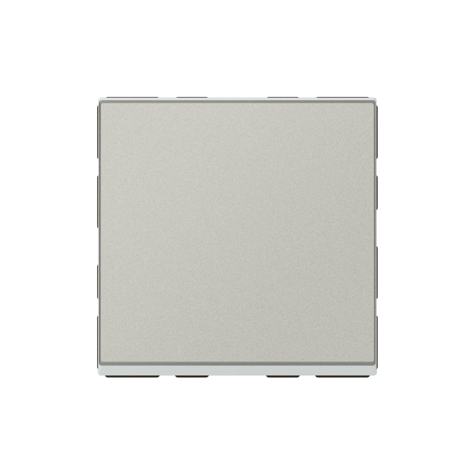 LEGRAND Mosaic wisseldrukknop easyled 2 modules alu 079240L