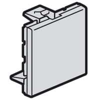 LEGRAND Mosaic afsluitplaat - 2 modules - alu 079280