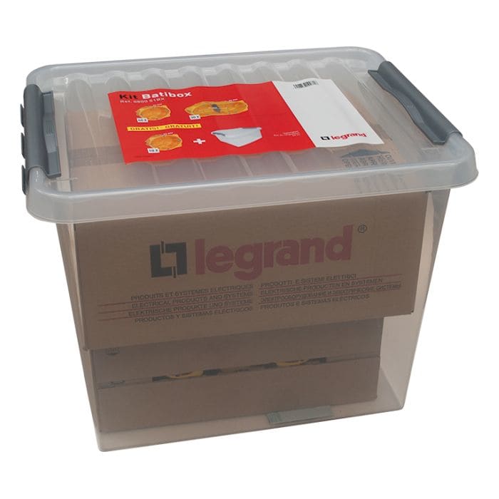 LEGRAND KIT BATIBOX inbouwdoos holle wand 80051+80052 080051BX