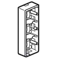 LEGRAND Mosaic opbouwkader verticaal voor 3x2 modules diepte 40mm 080283