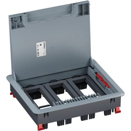 LEGRAND Vloerdoos met kunststof rand voor beton 18 mod. horizontaal 080710