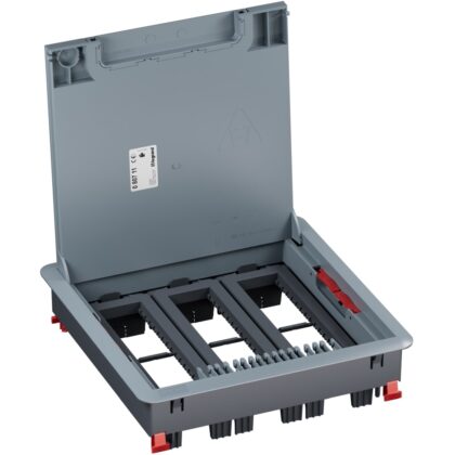 LEGRAND Vloerdoos met kunststof rand voor beton 24 mod. horizontaal 080711