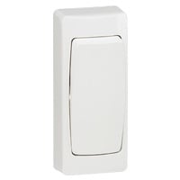 LEGRAND Oteo compact drukknop - 6 A 250 V - volledig mechanisme 086085
