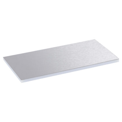 LEGRAND Afdekplaat blind RVS - voor dekselset rechthoekig kunststof RAL7031 grijs 8/12 m 088015