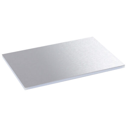 LEGRAND Afdekplaat blind RVS - voor dekselset rechthoekig kunststof RAL7031 grijs 12/18 088016