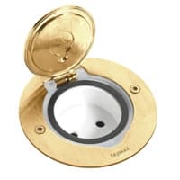LEGRAND Houder vloercontactdoos rond brons 089711