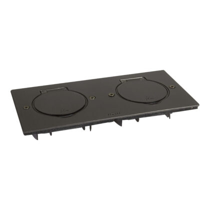 LEGRAND Uit te rusten rechthoekige vloerdoos voor een 2x2 of 4 modules Mosaic mechanism 089752