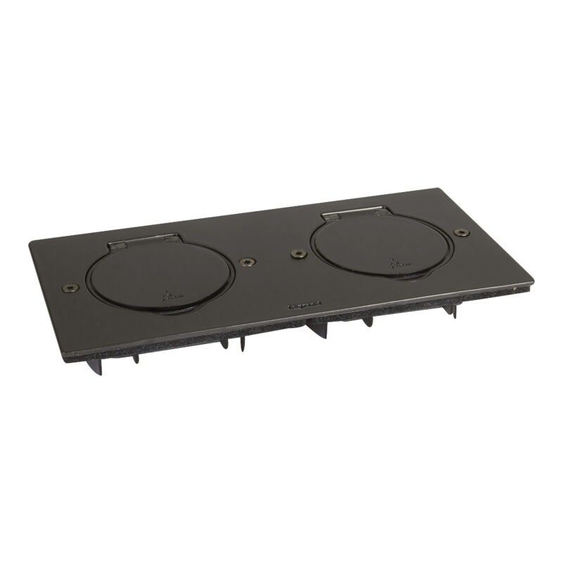 LEGRAND Uit te rusten rechthoekige vloerdoos voor  een 2x2 of 4 modules Mosaic mechanism 089752