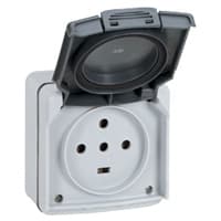 LEGRAND PLEXO CTDOOS 3P+N+A - 20A VOLLEDIG APP. 091657