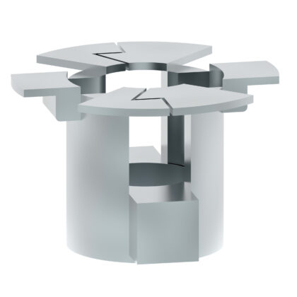 LEGRAND XL³HP - Kooimoerclips voor M6-schroeven - Staal - Compatibel XL³HP 0KCEVM6