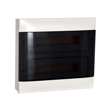 LEGRAND Wandkast opbouw 2 rijen-36mod. doorzichtige deur - Practibox 137537