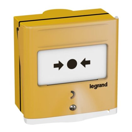 LEGRAND Manuele bediening opbouw geel membraan + statusind 138025