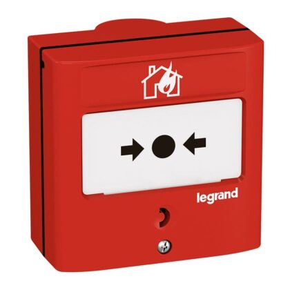 LEGRAND Manuele bediening opbouw rood met membraan 138069