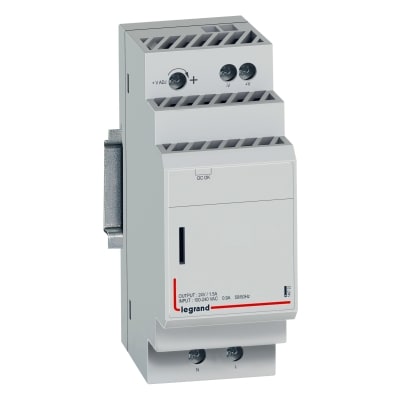LEGRAND Geschakelde voeding 24V - 36W enkelfasig - 2 modules 146722