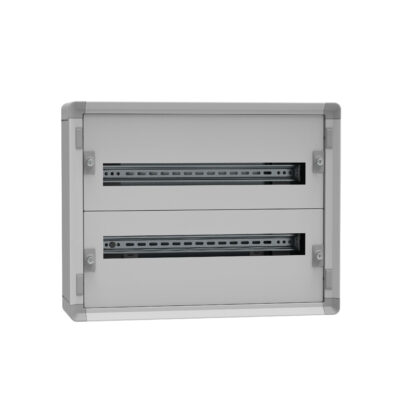 LEGRAND XL³HP 160 - Metalen opbouwwandkast - 2x24 mod - IP30 - Hoogte 450mm 1CO2R24S