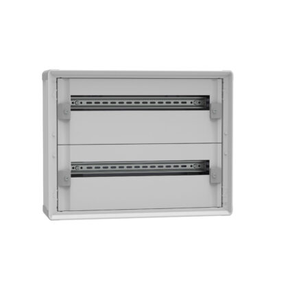 LEGRAND XL³HP 160 - Opbouwwandkast 2x24 mod - IP30 - Hoogte 450mm 1CO2R24SPL