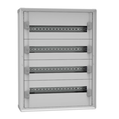 LEGRAND XL³HP 160 - Opbouwwandkast 4x24 mod - IP30 - Hoogte 750mm - Aardklem 1CO4R24SPL