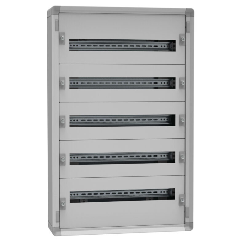 LEGRAND XL³HP 160 - Metalen opbouwwandkast - 5x24 mod - IP30 - Hoogte 900mm 1CO5R24S