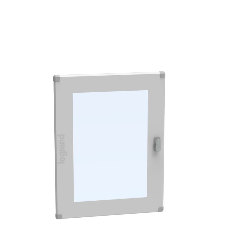 LEGRAND XL³HP 160 - Glazen deur 5x24 mod - IP40 - Staal RAL7035 - Omkeerbaar 1PV5R24