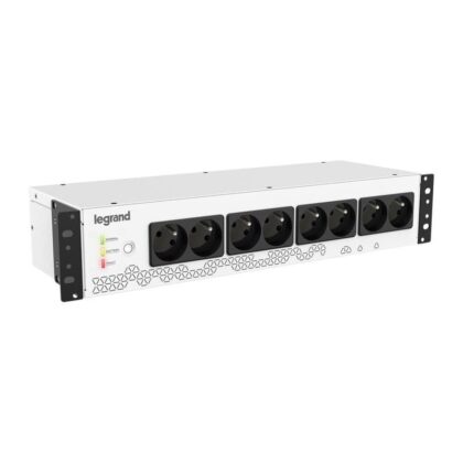 LEGRAND UPS Keor PDU 800VA - met 8 contactdozen 2P+A voor installatie in een 19'' rack - 310330