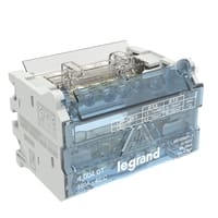 LEGRAND Modulaire verdeelklem 2P 100A - 7 aansluitingen met schroeven - 26kA - 4 modules 400401