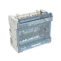 LEGRAND Modulaire verdeelklem 4P 125A - 11 aansluitingen met schroeven - 26kA - 6 mod. 400408