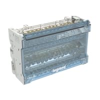LEGRAND Modulaire verdeelklem 4P 125A - 15 aansluitingen met schroeven - 26kA - 8 mod. 400409
