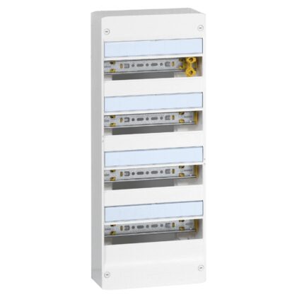 LEGRAND Wandkast 4R - 52 modules met aardingsrail steekklemmen 401219
