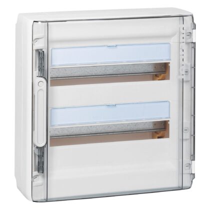 LEGRAND XL³125 kast opbouw 2 rijen 36mod doorzichtige deur 401642