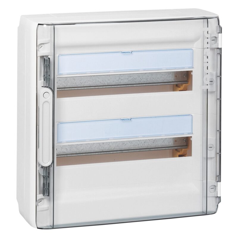 LEGRAND XL³125 kast opbouw 2 rijen 36mod doorzichtige deur 401642