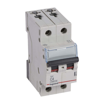 LEGRAND Automaat TX³ 3kA 2P C04 230/400V - 2 modules 403113