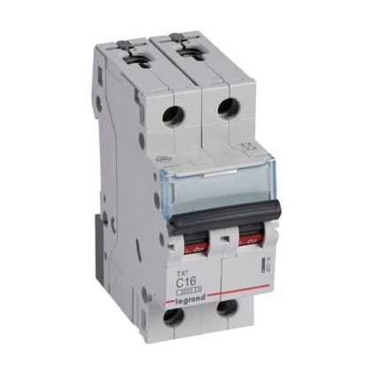 LEGRAND Automaat TX³ 3kA 2P C16 230/400V - 2 modules 403116