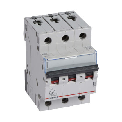 LEGRAND Automaat TX³ 3kA 3P C20 400V - 3 modules 403127