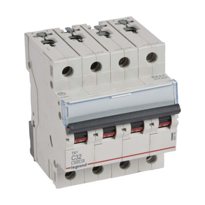 LEGRAND Automaat TX³ 3kA 4P C32 400V - 4 modules 403139