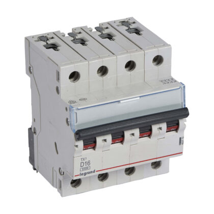 LEGRAND Automaat TX³ 6000A/6kA 4P D16 400V - 4 modules 403772